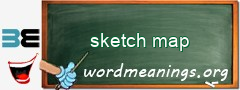 WordMeaning blackboard for sketch map